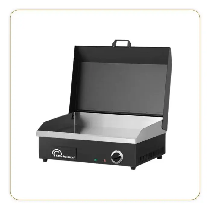 Plancha électrique - LITTLE BALANCE - 8668 - Plaque 55x35 cm - 2900 W - Thermostat 300°C