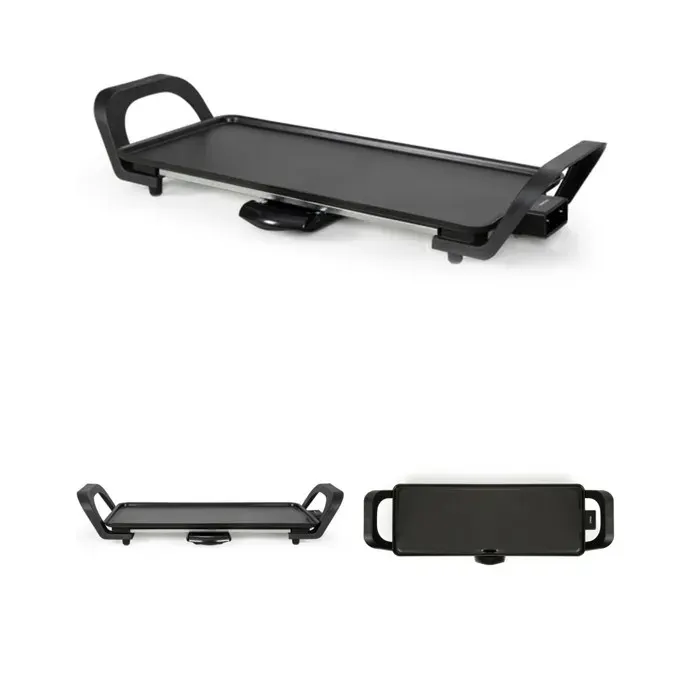 Plancha électrique - LIVOO - Teppan Yaki - 2000 W - Surface 43×23 cm - Plaque antiadhésive sans PFAS