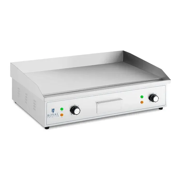 Plancha électrique professionnelle - 727 x 420 mm - Surface Lisse - 4400 wattss 14_0004058