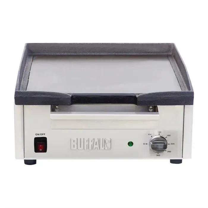 Plancha Electrique Professionnelle de Comptoir - 2 Zones 28 kW - Buffalo