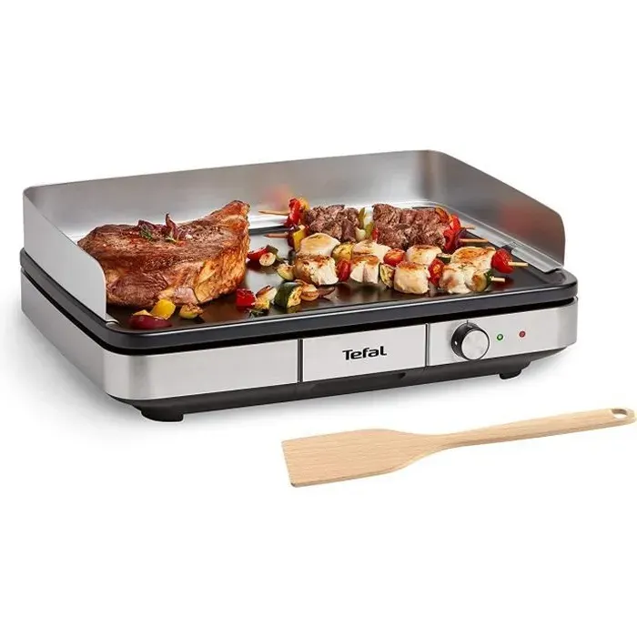 Plancha Électrique - TEFAL - CB690D12 - 10/12 Personnes - Inox - 2300 W