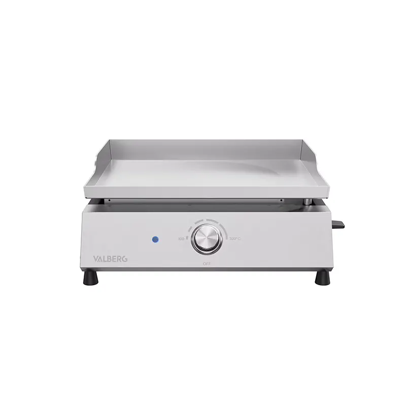 Plancha electrique Valberg Val-pl4333x Semi Pro — coloris INOX