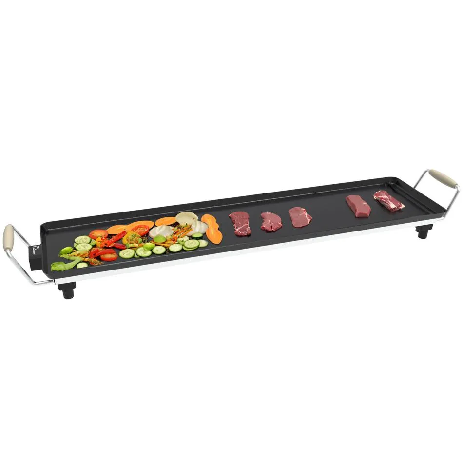 Plancha et pierre à cuire LITTLE BALANCE 8742 — coloris Noir
