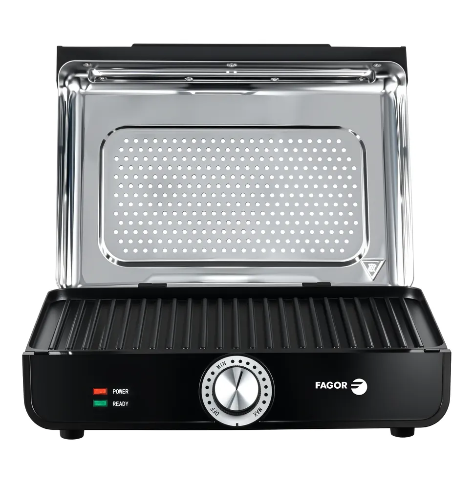 Plancha grill avec couvercle inox - FG1007CR FAGOR