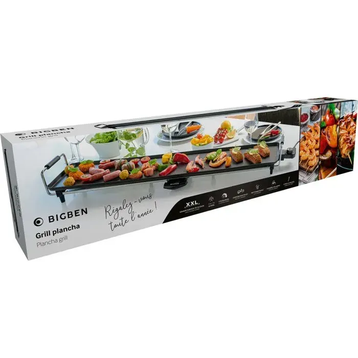 Plancha grill XXL électrique Bigben Interactive