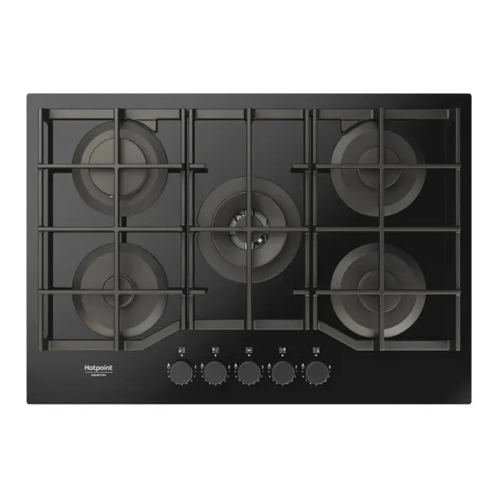 Plaque à Gaz Hotpoint HAGS72F/BK1 5 Zones Noir