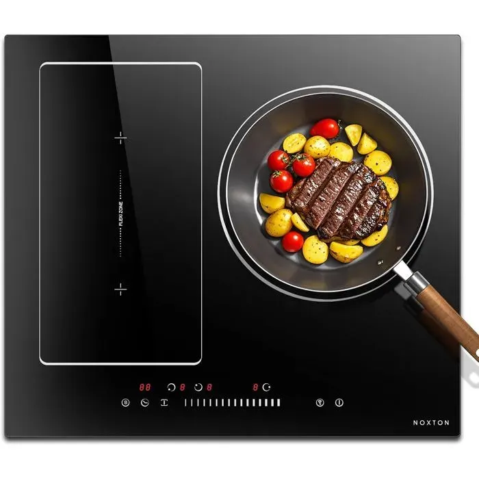 Plaque À Induction 3 Feux Avec FlexZoneTable De Cuisson Électrique