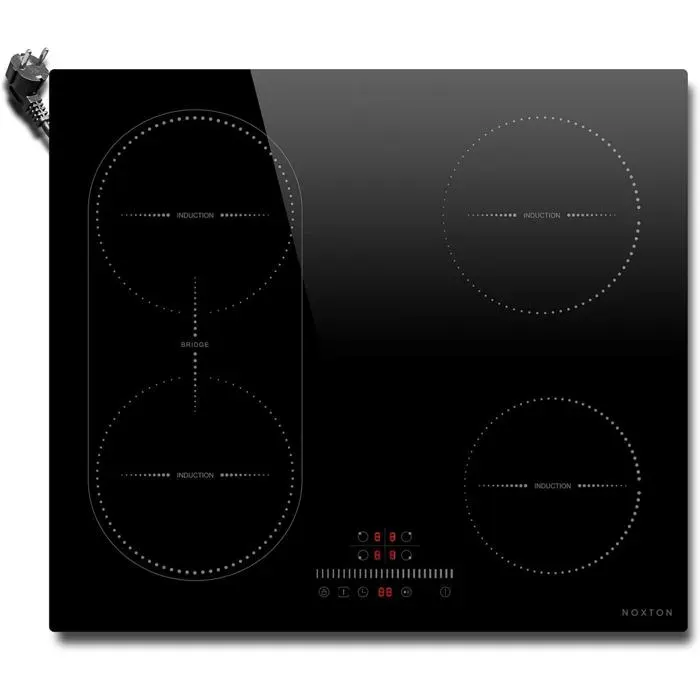 Plaque À Induction 4 Feux Avec PriseTable De Cuisson Électrique
