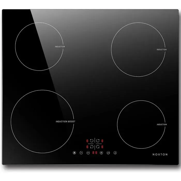 Plaque À Induction 4 FeuxTable De Cuisson Électrique Encastrable
