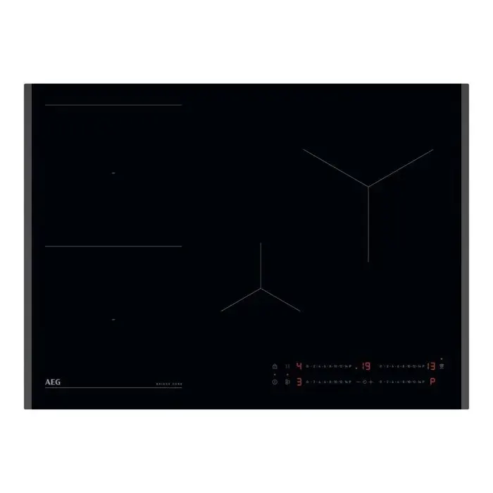 Plaque à Induction 4 zones AEG 7 200 W noire - TO74IB00FB