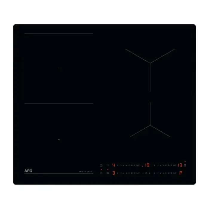 Plaque à Induction AEG 4 Zones 7200W Noir - TO64IB00IB