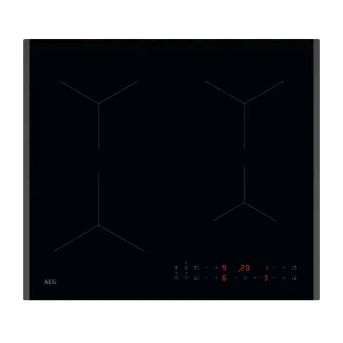 Plaque à Induction AEG 4 Zones 7200W Noire - TN64IA00FB