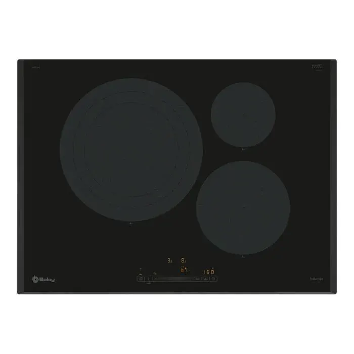 Plaque à induction Balay 3 zones 7400W Noir - 3EB977LH