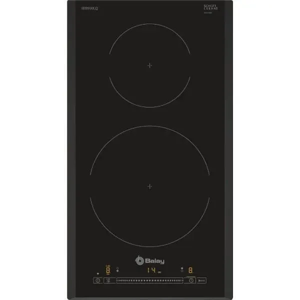 Plaque à Induction - Balay - 3EB930LQ - 30 cm - Noir - Induction — coloris Noire