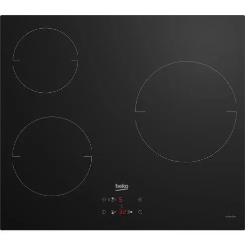 Plaque à induction BEKO HII 63400 MT — coloris Noir