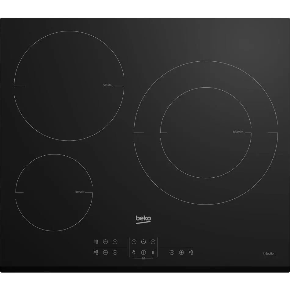 Plaque à induction BEKO HII63200MTB — coloris Noir