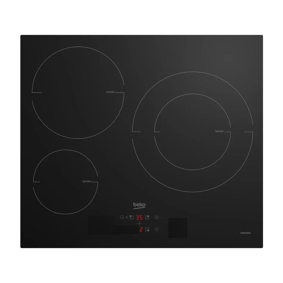 Plaque à induction BEKO HII63405MT — coloris Noir