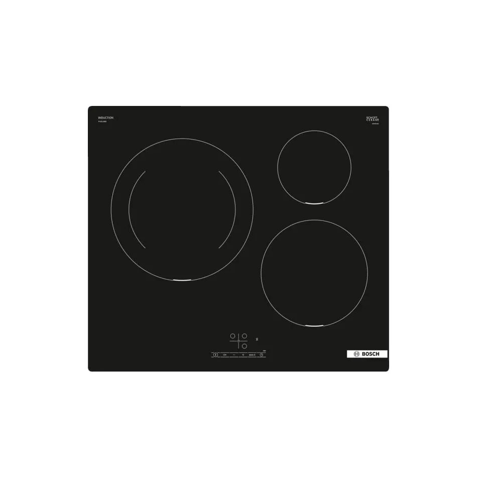 Plaque à induction BOSCH PIJ611BB5E — coloris Noir