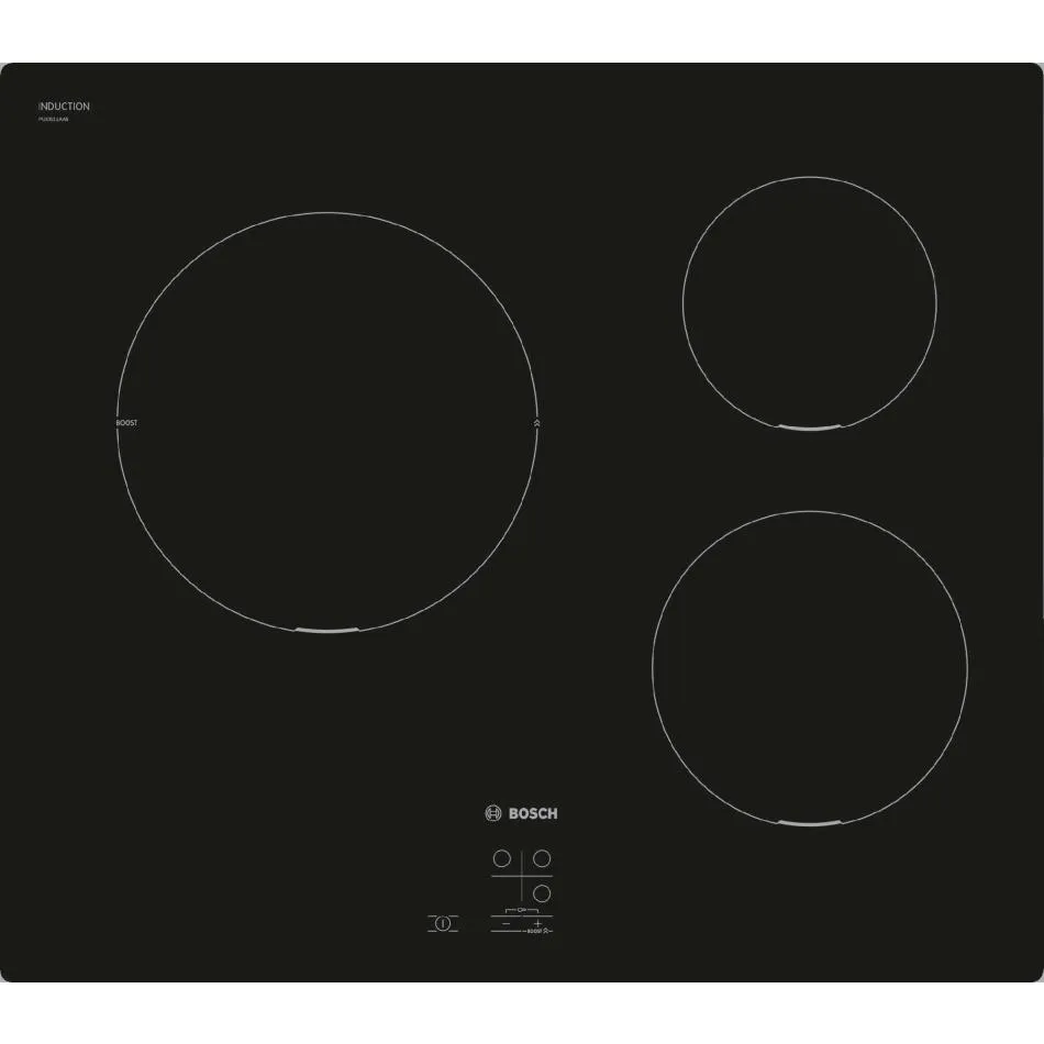 Plaque à induction BOSCH PUC611AA5E — coloris Noir