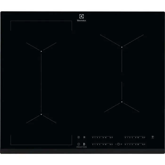 Plaque à Induction - Electrolux - EIV634 - 4 Brûleurs - Verre - 7350 W