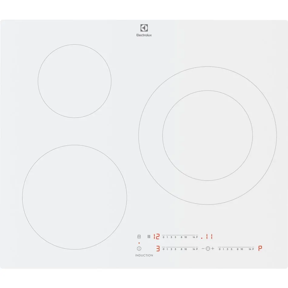 Plaque à induction ELECTROLUX LIT60342CW/1 — coloris Blanc