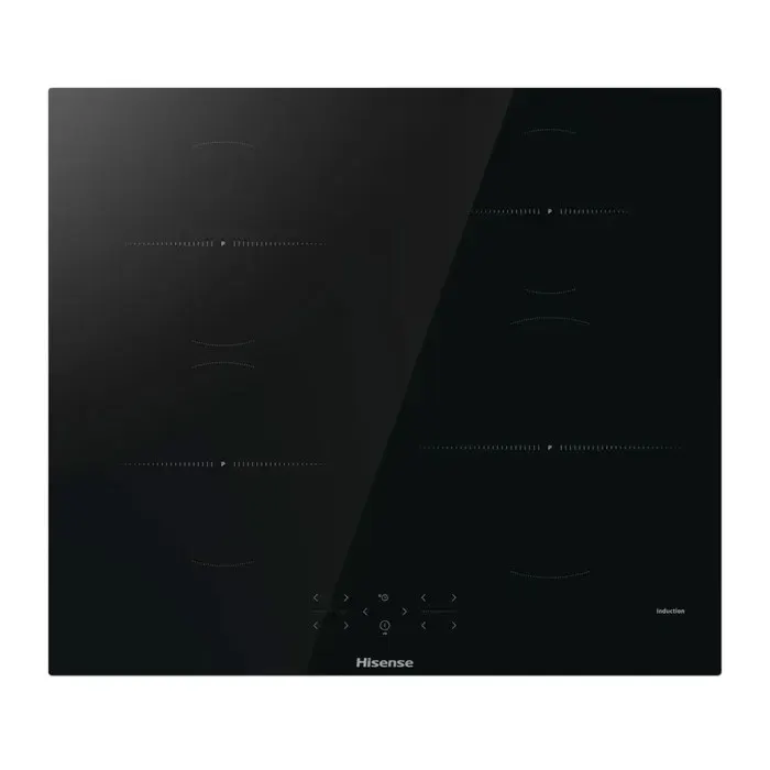 Plaque à induction Hisense 4 zones 7200W Noir - HI6401BSC