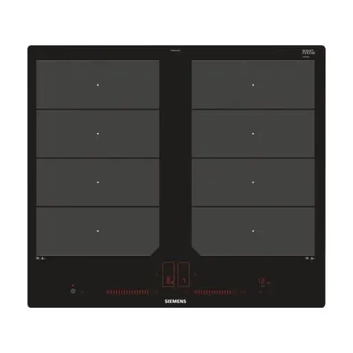 Plaque à Induction - Siemens - EX601LXC1E - Verre-céramique - 7400 W - Noir