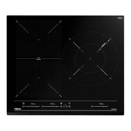 Plaque à Induction - TEKA - IZF65320 - 3 Zones de Cuisson - Touch Control Multislider