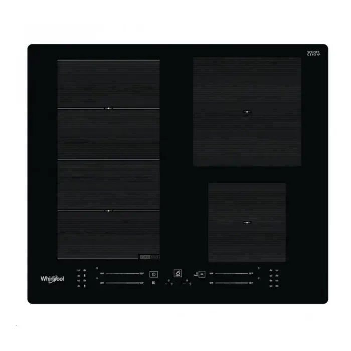 Plaque à induction Whirlpool WFS9365BF IXL noire
