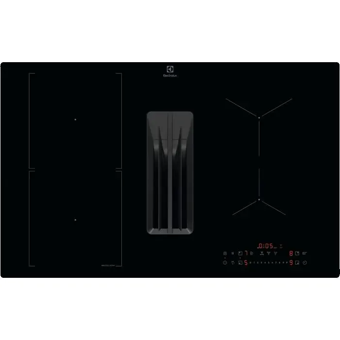 Plaque aspirante Noire 80 cm ELECTROLUX Y83CC410CK Classe A+ Noir