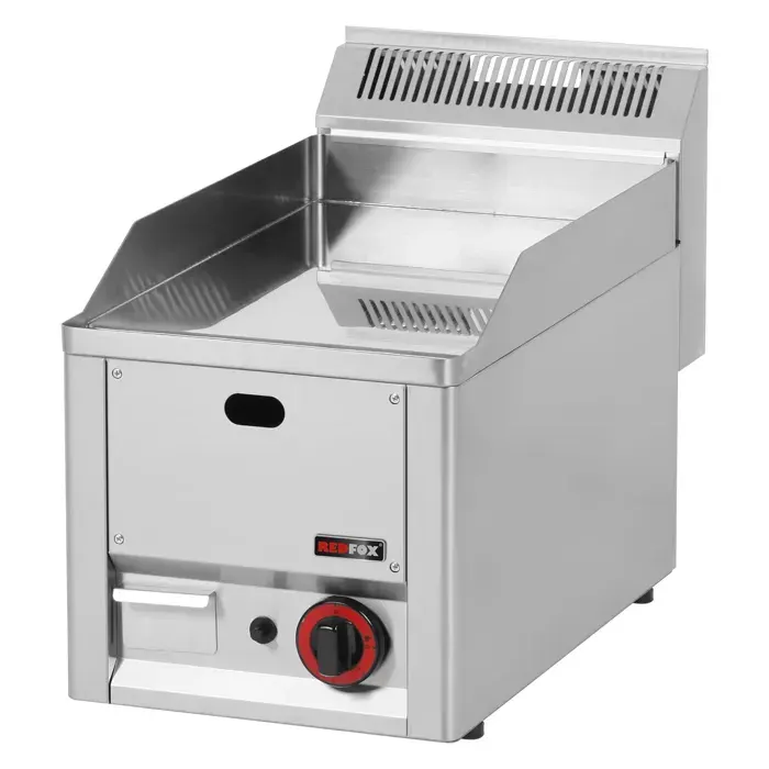 Plaque de cuisson 32x48 à gaz chromée lisse sans soubassement FTHC 30 GL - Redfox