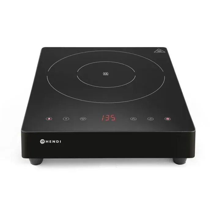 Plaque de cuisson à induction 3500W Kitchen Line 230V/3500W 337x417x(H)85 mm - Hendi