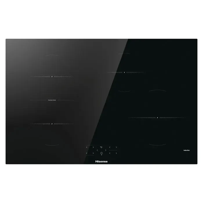 Plaque de cuisson à induction - HISENSE - HI8421BSC - 80 cm - 4 zones - Verre trempé