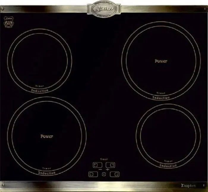 Plaque de cuisson à induction - Kaiser - KCT 6395 - 60 cm - Vitrocéramique - Noir Empire