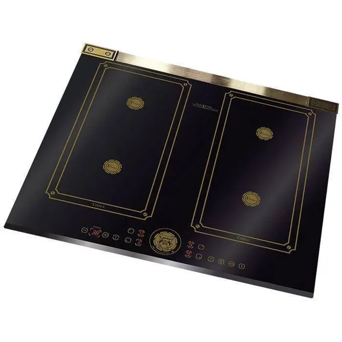Plaque de cuisson à induction - Kaiser - KCT 6745 FI AD - 60 cm - Noir - Design Art Déco