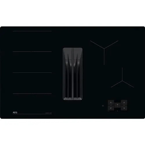 Plaque de cuisson avec hotte intégrée AEG TU84CF43CB Recyclage