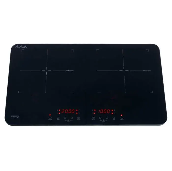 Plaque de cuisson - Camry - CR 6514 - Induction - 2 zones de cuisson - 3500W - LCD