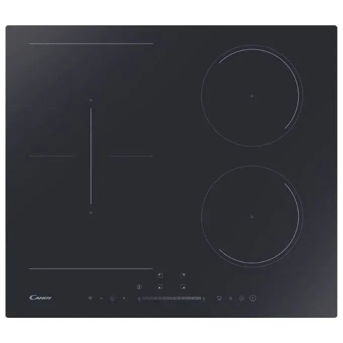 Plaque de cuisson - Candy - CTPS64SCTTWIFI - Induction - 4 zones - WiFi - Verre noir