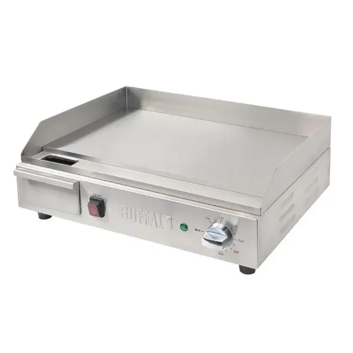 Plaque de cuisson électrique - EQUIPEMENT DIRECT - 525x450mm - 22 kW - Acier inoxydable