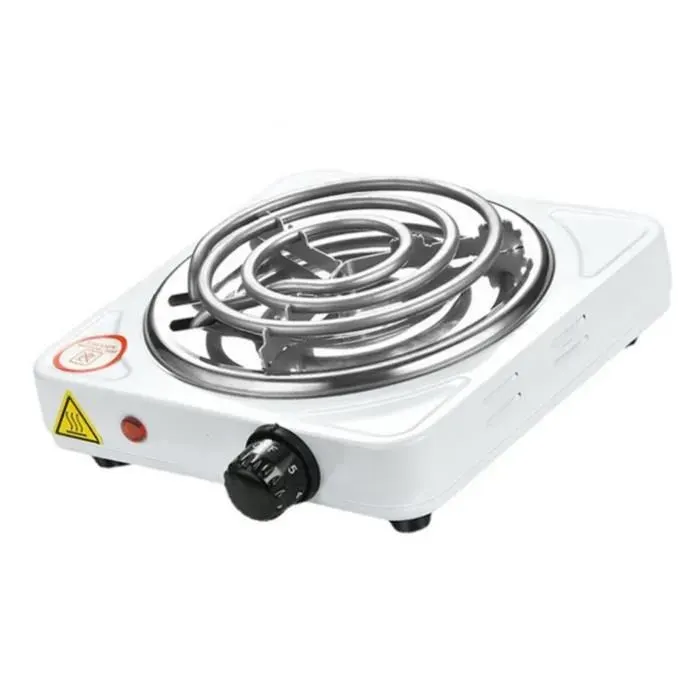 Plaque de cuisson électrique - VVIKIZY - 1000W - Brûleur unique - Prise UE - Compacte et portable