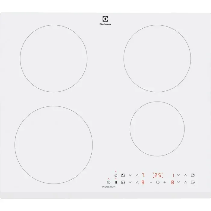 Plaque de cuisson - Electrolux - LIR60430BW - 60 cm - Induction - 4 zones - Blanc