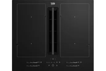 Plaque de cuisson induction avec hotte intégrée BEKO HIXI64701UP — vue 2