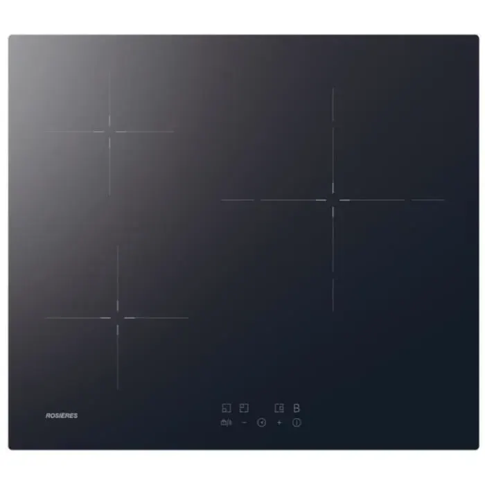 Plaque de cuisson induction ROSIERES RI633CBB - 3 feux - 7000W - Zone 28cm — coloris Noire