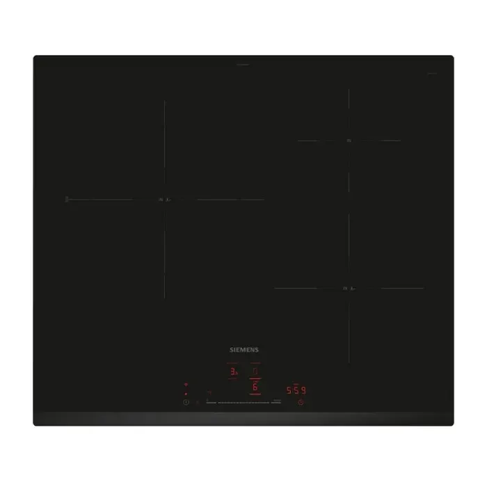 Plaque de Cuisson Induction Siemens iQ300 3 Zones 7400W Noir - EH631HCC1E
