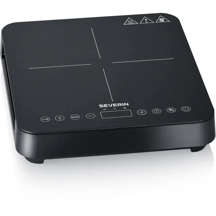 Plaque de cuisson posable SEVERIN - KP9190 - 1 foyer - 10 niveaux de puissance - 2000W