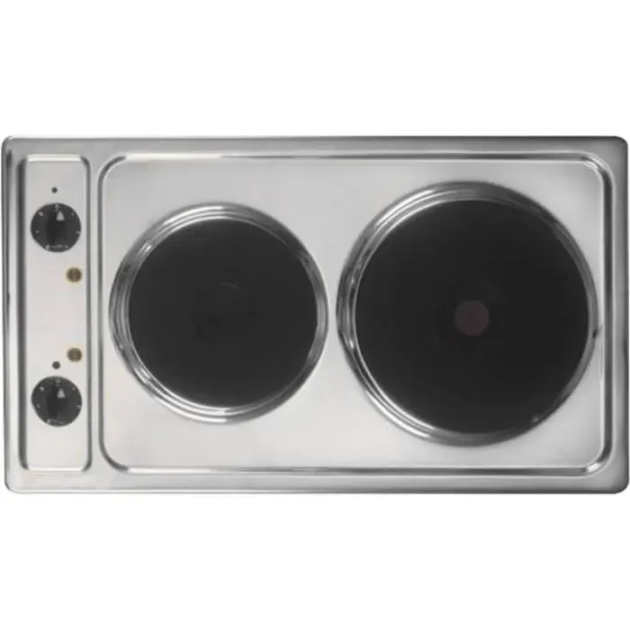 Plaque de cuisson séparée - AMICA - KME 13135 E - Acier inoxydable - Noir - Électrique — coloris Noire