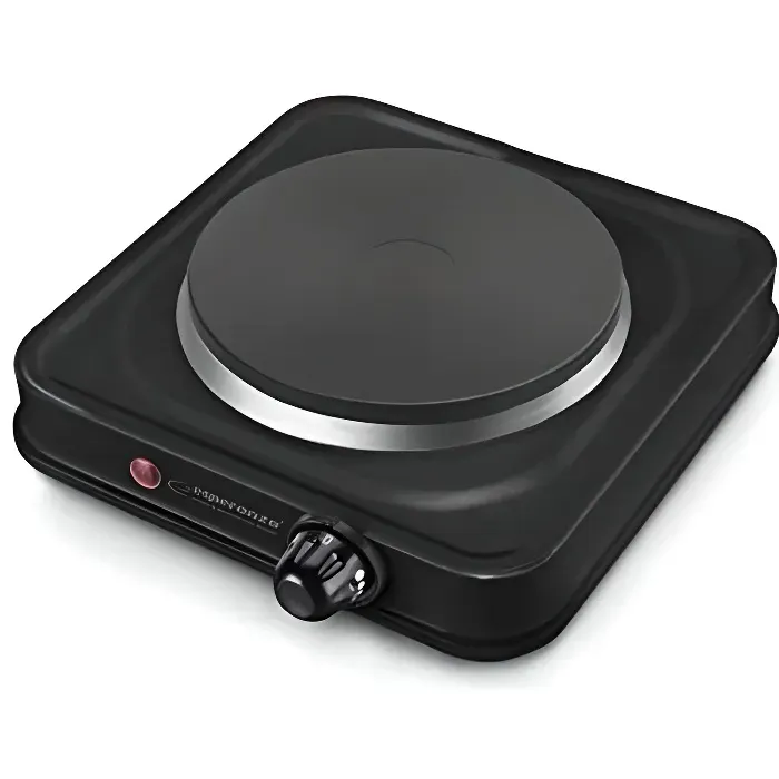 Plaque de Cuisson Simple - ESPERANZA - EKH003K - 1000 W - Noir - Électrique