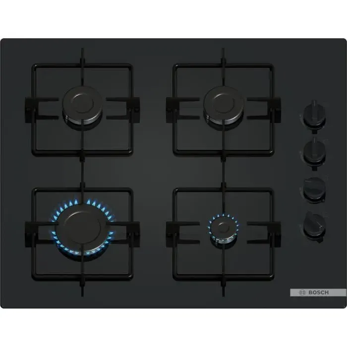 Plaque gaz dessus verre BOSCH POP6B6K30 — vue 2