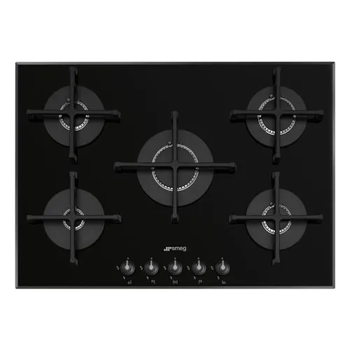Plaque gaz encastrable Smeg PV175B3 10300 W Noir