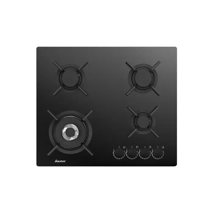 Plaque gaz Sauter stg3456b — coloris Noire